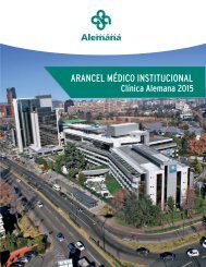 ARANCEL MÉDICO INSTITUCIONAL