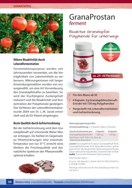 Dr. Jacobs Produktwelt 2015/2016