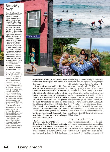 SWISS Magazine November 2015