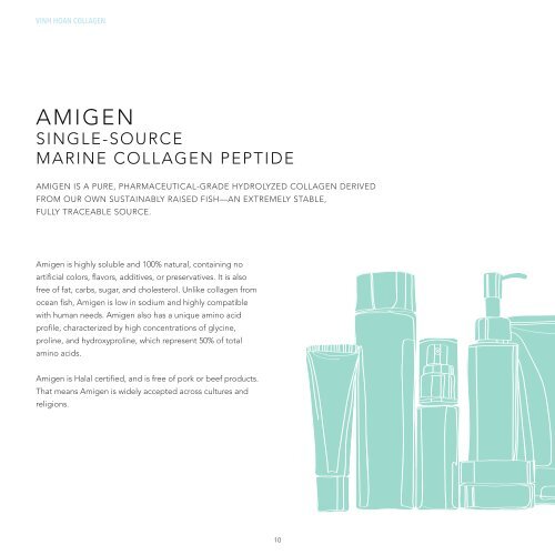 SINGLE-SOURCE MARINE COLLAGEN PEPTIDES & GELATIN