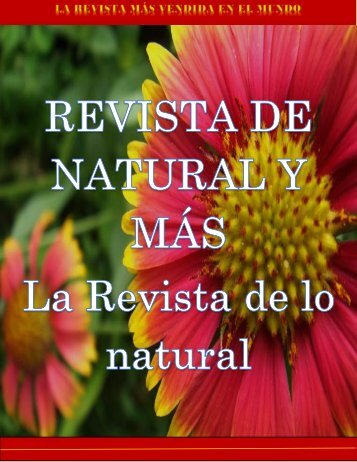 DE NATURAL Y MÁS  CASI TERMINADO