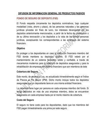 Informacion General - Caja Municipal de Sullana