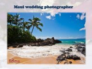 Maui wedding photographer