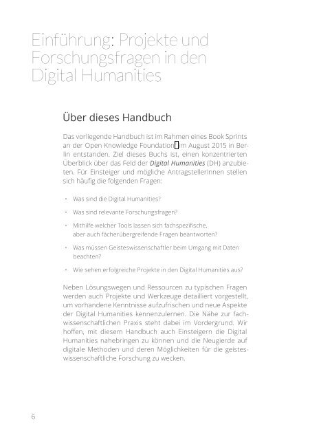 Handbuch Digital Humanities