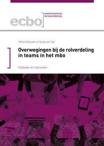 in teams in het mbo