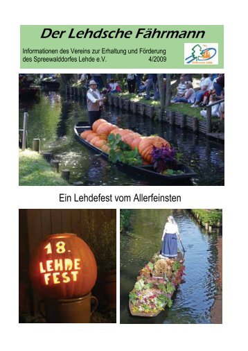 Ausgabe 4/2009 - Lehde