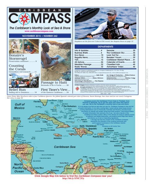 Caribbean Compass Yachting Magazine November 2015