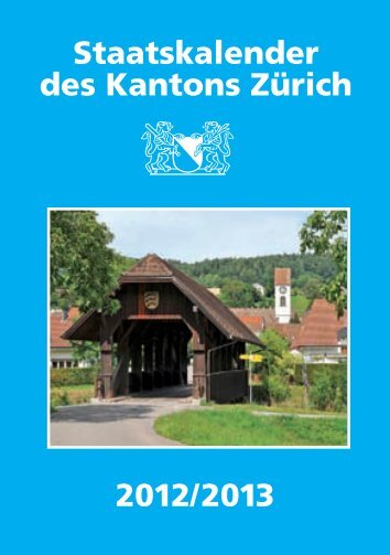 Selbstständige öffentlich-rechtliche Anstalten (PDF ... - Kanton Zürich