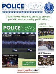 Countrywide Austral presents Vol 95 No 11 Of Police News November 2015