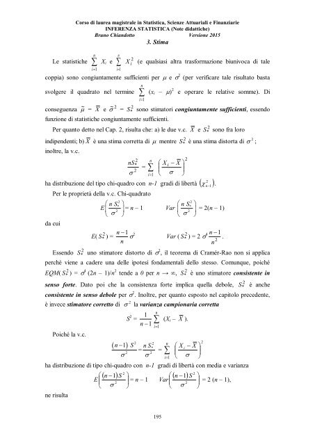 CAP 3 – STIMA