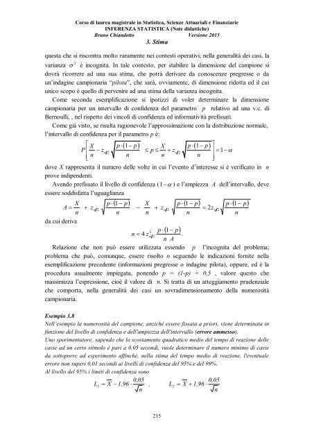 CAP 3 – STIMA