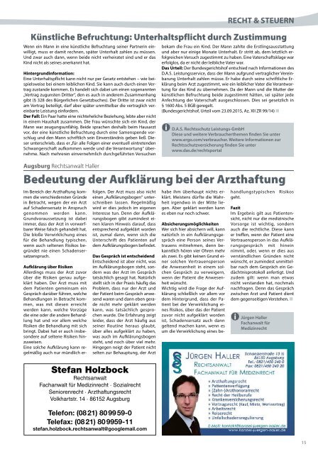 Schwäbische Nachrichten & AuLa - Ausgabe 11/2015