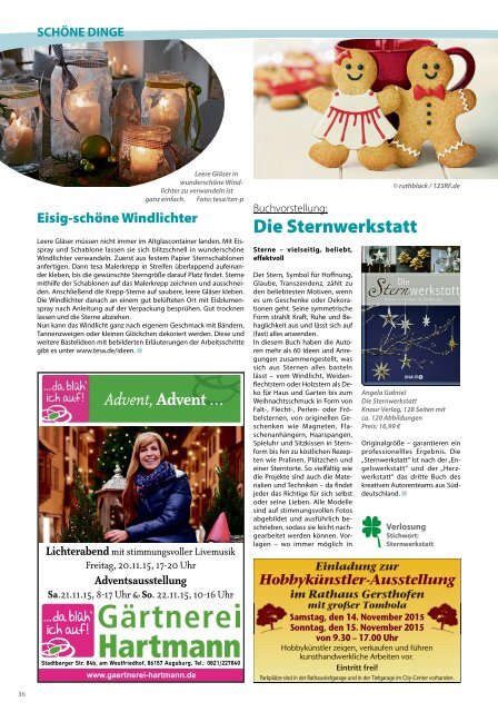 Schwäbische Nachrichten & AuLa - Ausgabe 11/2015