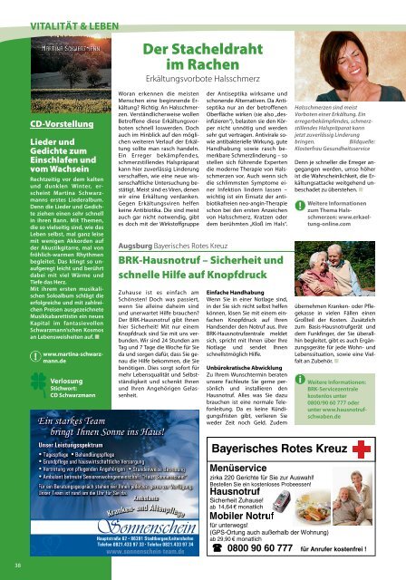 Schwäbische Nachrichten & AuLa - Ausgabe 11/2015