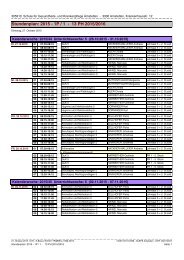 Stundenplan 2015 - 1P / 1 - 13 PH 2015/2016