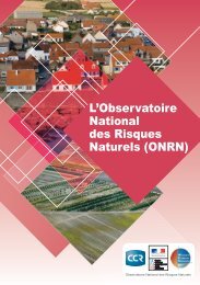 L’Observatoire National des Risques Naturels (ONRN)