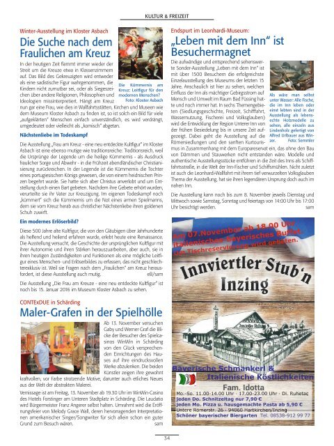 Thermenland Magazin November 2015