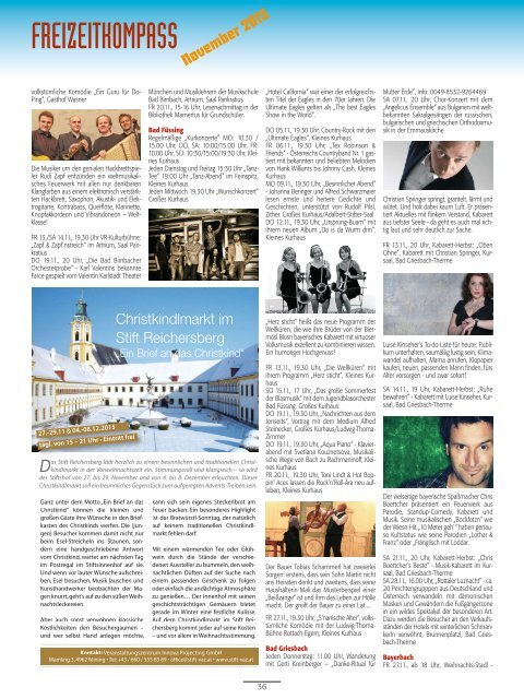 Thermenland Magazin November 2015