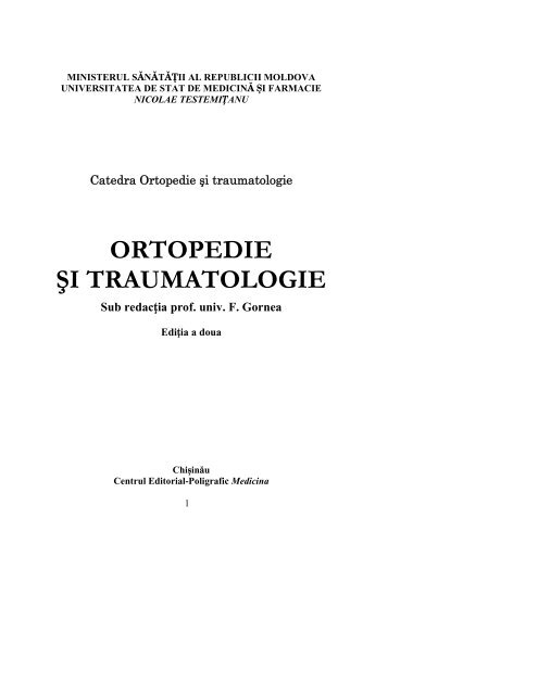 CarteaOrtopedietraumatologie