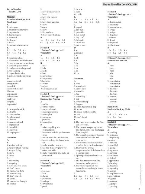 traveller intermediate b1 workbook answers pdf traveller intermediate b1 workbook answers pdf