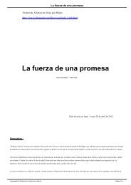 La fuerza de una promesa