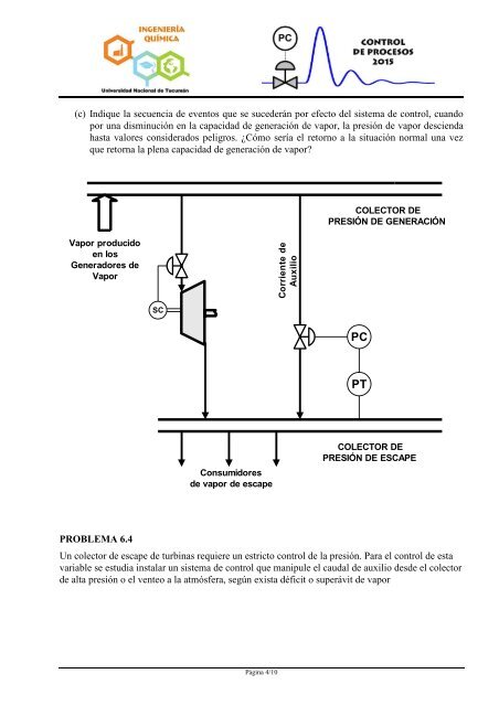 Sistemas más elaborados de Control de Procesos