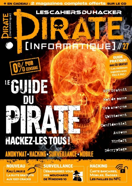Pirate Informatique N°27 - Octobre-Décembre 2015