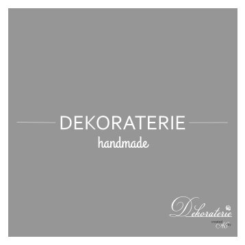 Hauptkatalog Dekoraterie