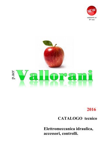 2016 catalogo tecnico p.aer VALLORANI LOW RES