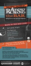 Raise the Bar - Back to the Red Lion