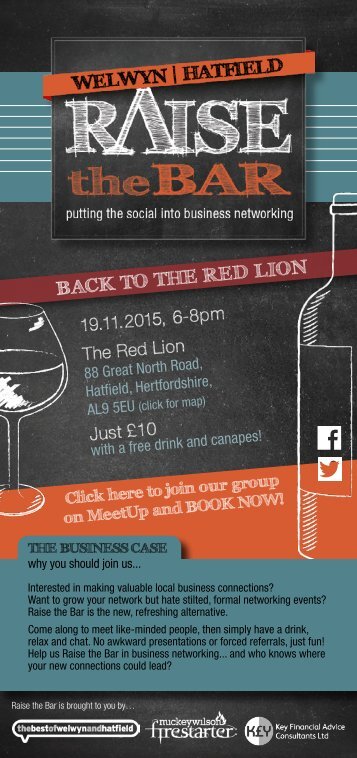 Raise the Bar - Back to the Red Lion
