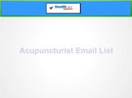 Acupuncturist_Email_Marketing_List