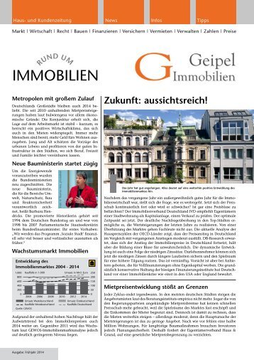 Kundenzeitung Frühling 2014