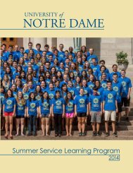 Summer Service Learning Program 2014