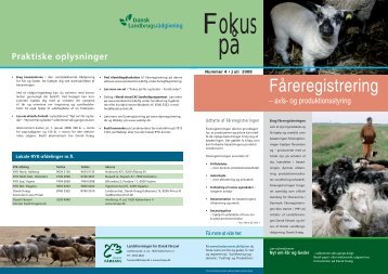 FÃ¥reregistrering - LandbrugsInfo