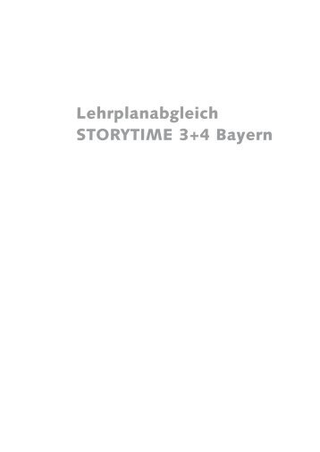Storytime Bayern 3 und 4 (PDF, 121 kb - Grundschule Englisch