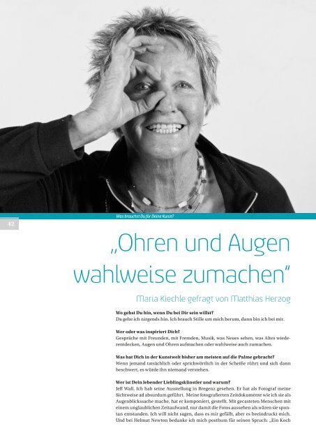 artig'15 Magazin zur Ausstellung