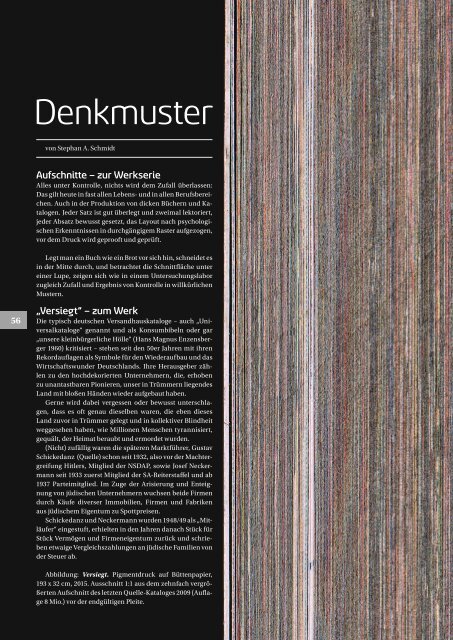 artig'15 Magazin zur Ausstellung
