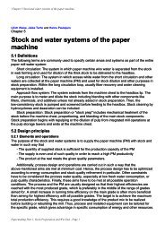book8chapter5Stock and water systems of the paper machine