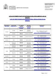 Lista de puntos de primera introducciÃ³n de los plÃ¡sticos de ...