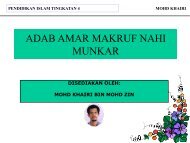 PEL 31 ADAB AMAR MAKRUF NAHI MUNKAR