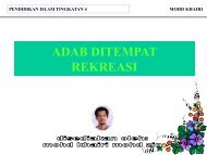 pel 32 adab ditempat rekreasi