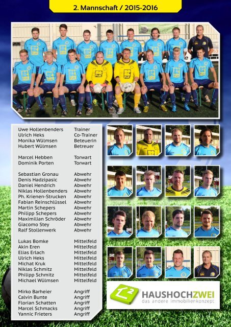 Sport Club Aktuell - Ausgabe 19 - 08.11.2015