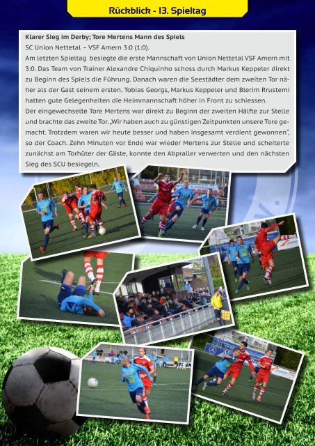 Sport Club Aktuell - Ausgabe 19 - 08.11.2015