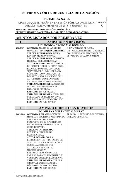 4 NOVIEMBRE 2015 SR LISTA PARA SESIÓN DATOS SENSIBLES