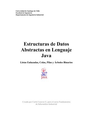 Estructuras de Datos en Lenguaje Java (CCG)
