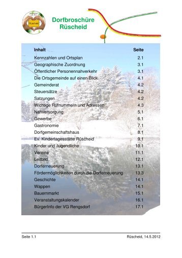 Dorfbroschüre Rüscheid 2015-1