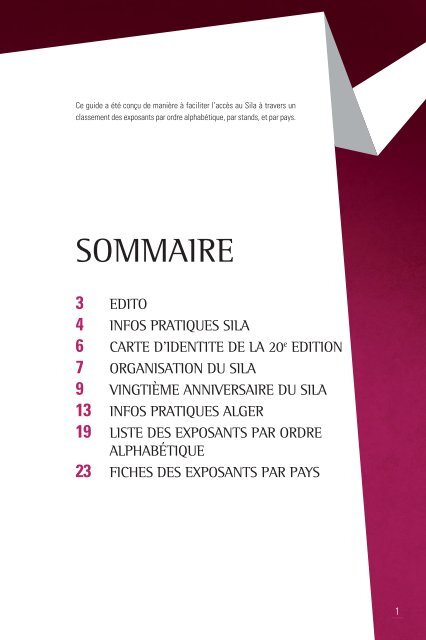 Sommaire