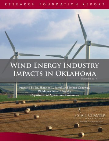 Wind Energy Industry Impacts in Oklahoma