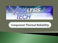 Component Thermal Reliability